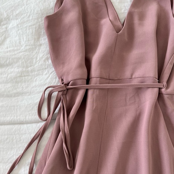 White Fox wrap tie dress - Picture 4 of 4